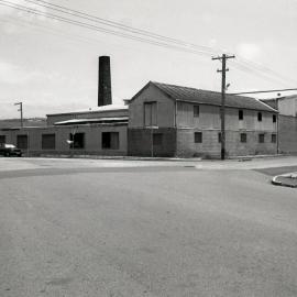 Building complex from the north-east, Hughes Pottery Works, 1979