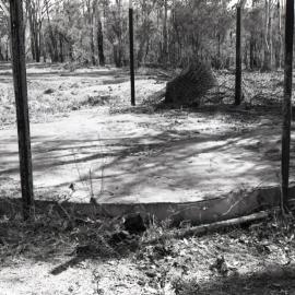 Concrete cover over shaft, Young Wallsend Colliery, Edgeworth, NSW, 1980