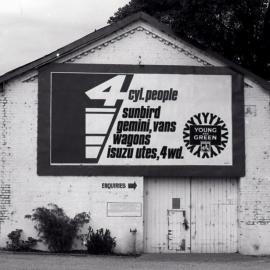 Locomotive shed, from the north, Wallsend, NSW, 1980