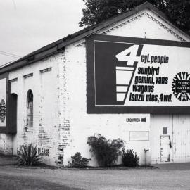 Locomotive shed, from the north east, Wallsend, NSW, 1980