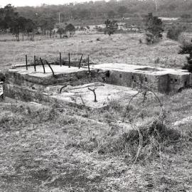 Foundation A from the south west, 1980