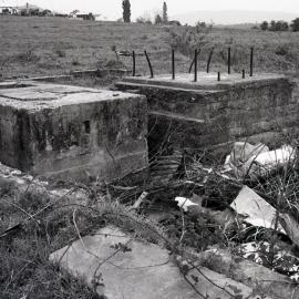 Foundation A from the north east, 1980 