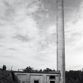 Stack, Hebburn No 2 Colliery, Kurri Kurri, NSW, April 1980