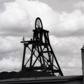 Poppet head, Aberdare Colliery, April 1980