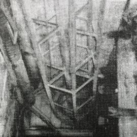 Flour screen, mill machinery, Aberdeen, NSW, 1959