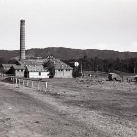 Stanford Main No 2 Colliery, from the north, Paxton, NSW, August 1981