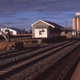 Rail yard, Coolamon, NSW, October 1985