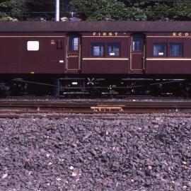 Composite carriage No. HC785, Thirroul, NSW, 13 December 1985