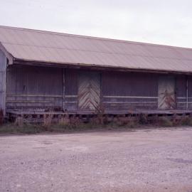 Goods shed, Tarcutta, NSW, 12 March 1987