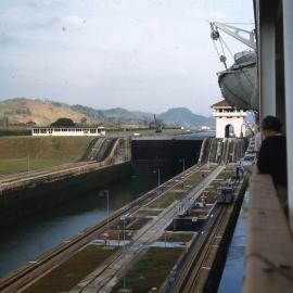 Miraflores Locks, Panama Canal, [1960]