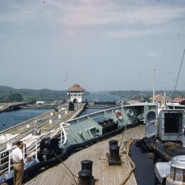 Miraflores Locks, Panama Canal, [1960]