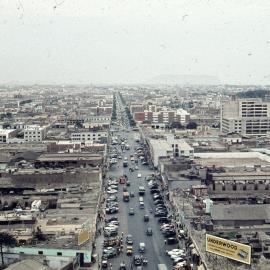 Scene of city from Ministry of Education, Lima, [1960]