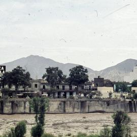 Scene of city with Andes in background, Lima, [1960]
