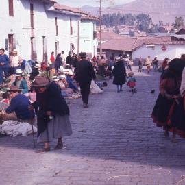 Street market, Cuzco, [1960]