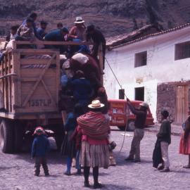 Public transport in Pisac, [1960]