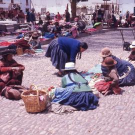Street market, Pisac, [1960]