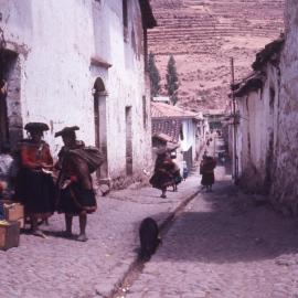 Sewerage drain, Pisac, [1960]