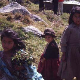 Local children in village, Peru, [1960]