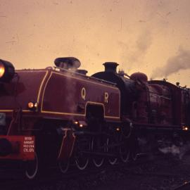 1009, tour train, Grandchester, Qld, [1965]