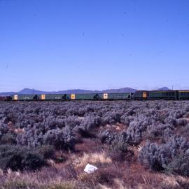 Two EL Class, freight train, SA, 26 February 1994