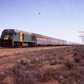 EL54, "The Ghan", Port Augusta area, SA, 9 October 1994