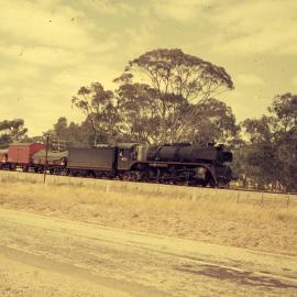R751, goods train, Havelock, Vic, [1960s]