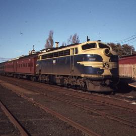 B62, passenger train, Colac, Vic, [1981]