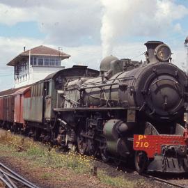 Pm710, goods train, Brunswick Junction, WA, [1968]