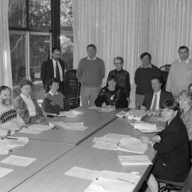 Unidentified members from the Ethics Committee, the University of Newcastle, Australia - 1992