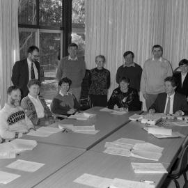 Unidentified members from the Ethics Committee, the University of Newcastle, Australia - 1992