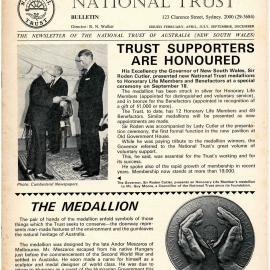 National Trust Bulletin (NSW), No. 55, December 1972
