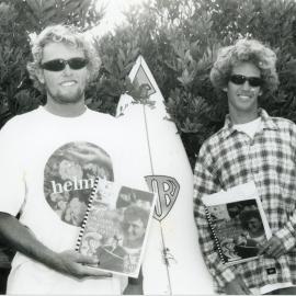 Rob Machado (R) at Surfest 1995 - Newcastle, NSW