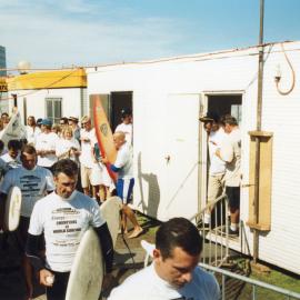 Professional surfers at Surfest 1995 - Newcastle, NSW