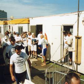 Professional surfers at Surfest 1995 - Newcastle, NSW