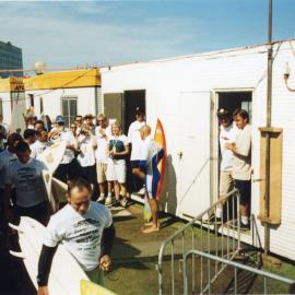 Professional surfers at Surfest 1995  - Newcastle, NSW