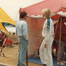 Pam Burridge at Surfest 1985  - Newcastle, NSW