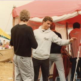 Damien Hardman at Surfest 1985 - Newcastle, NSW