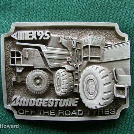 Belt Buckle: AIMEX'95 Bridgestone Off The Road Tyres