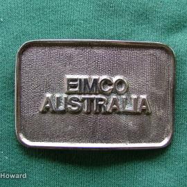 Belt Buckle: EIMCO Australia