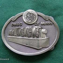 Belt Buckle: DM&G GE Motors