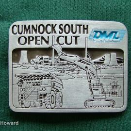 Belt Buckle: Cumnock South Opencut DML