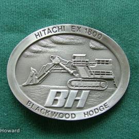 Belt Buckle: Blackwood Hodge TEREX 1981-1991