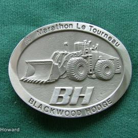 Belt Buckle: Marathon Le TOurneau Blackwood Hodge BH