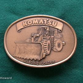 Belt Buckle: Komatsu WA800-2 Loader