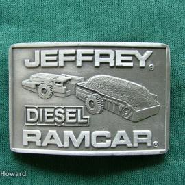 Belt Buckle: Jeffrey Diesel Ramcar