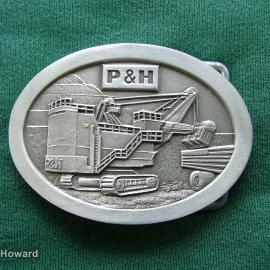 Belt Buckle: P&H