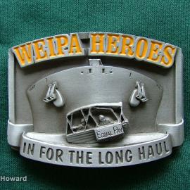Belt Buckle: Weipa Heroes In for the Long Haul