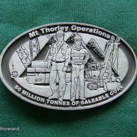 Belt Buckle: Mt Thorley Operations 50 Millioin Tonnes of Saleable Coal