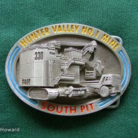 Belt Buckle: Hunter Valley No.1 Mine South Pit