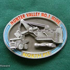 Belt Buckle: Hunter Valley No.1 Mine North Pit